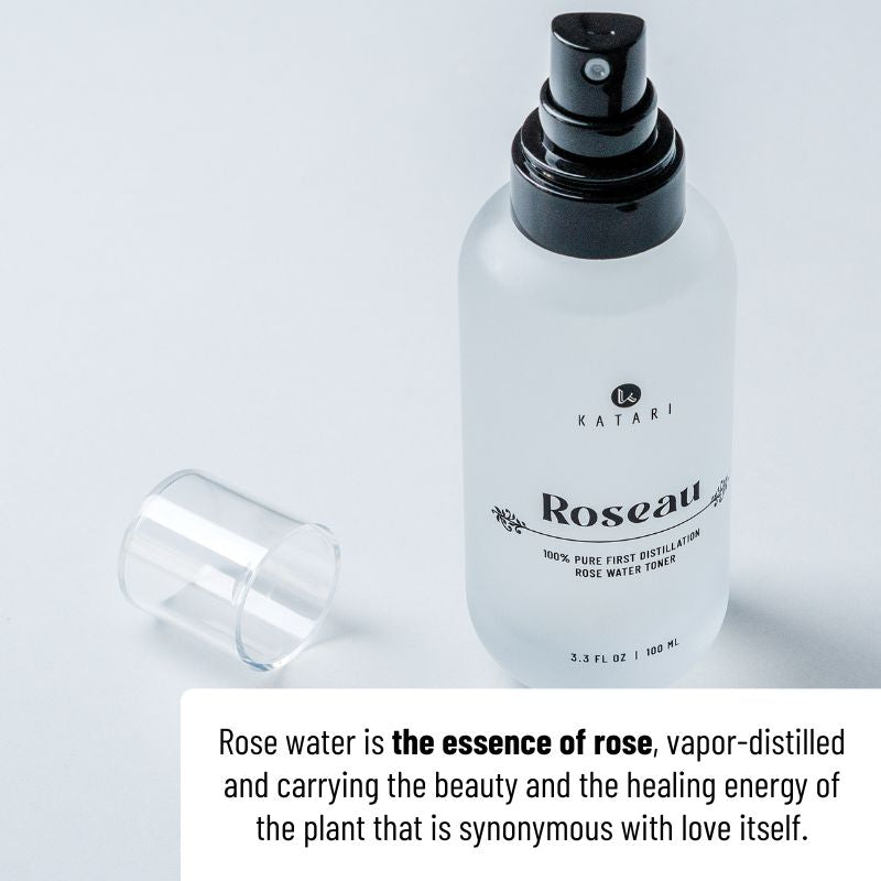 Rose Water Toner Hydrating Facial Mist for Refreshing Skin