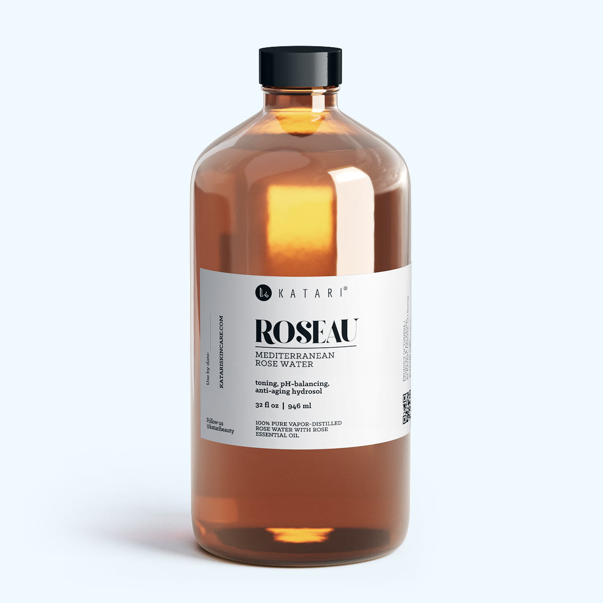 Rose Water Toner Hydrating Facial Mist for Refreshing Skin