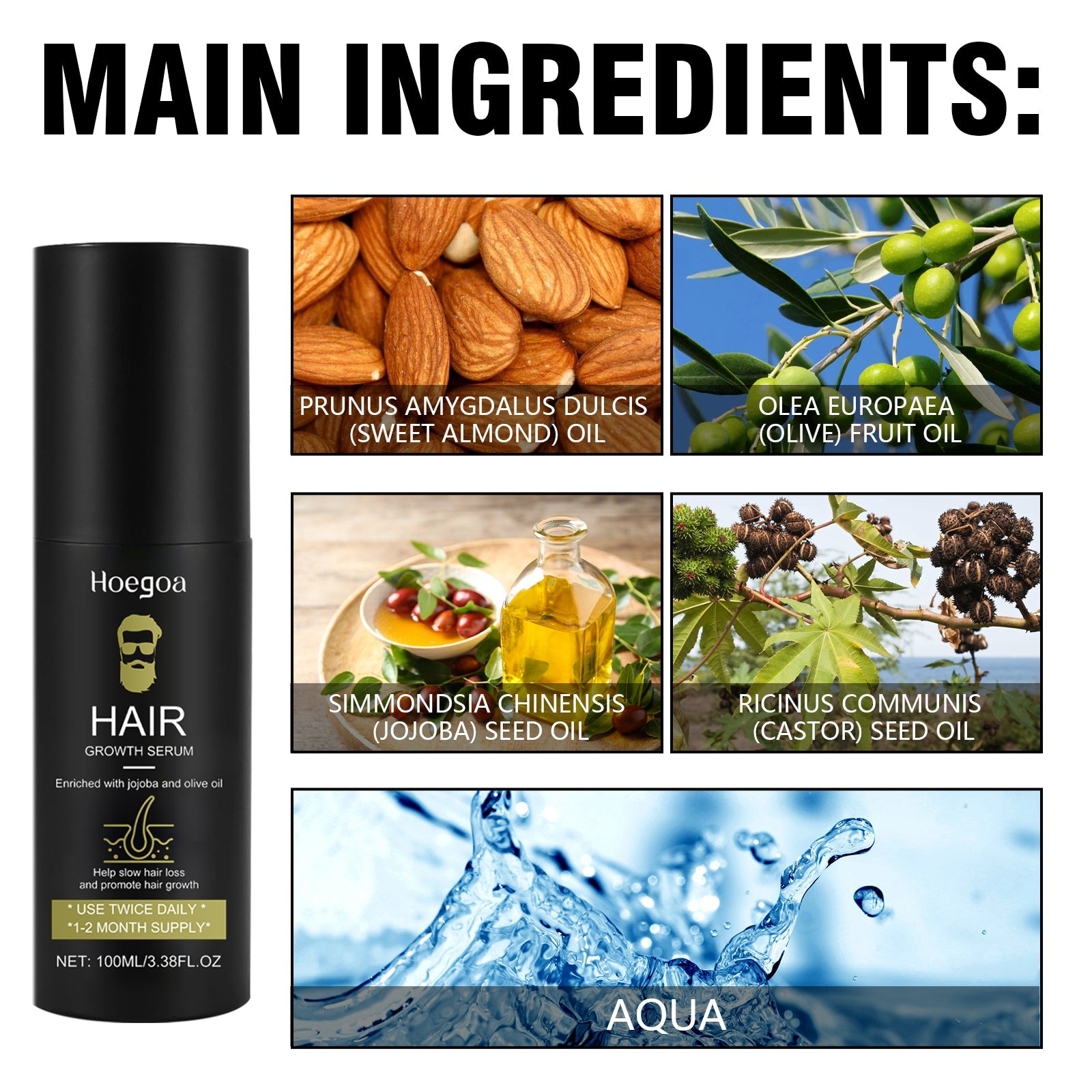 Men Hair Conditioner Moisturizing Repair Treatment for Strong Healthy Hair
