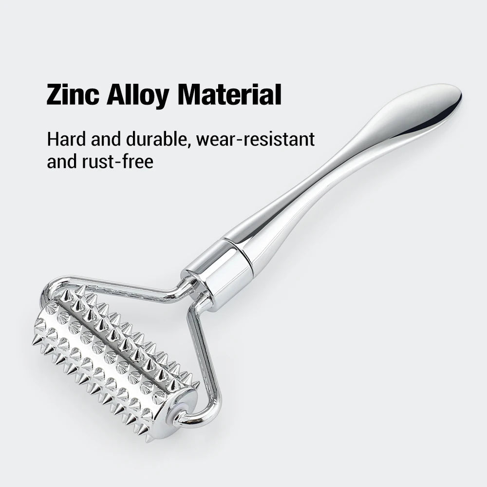 Stainless Steel Face Roller Massage Tool for Neck Facial Care