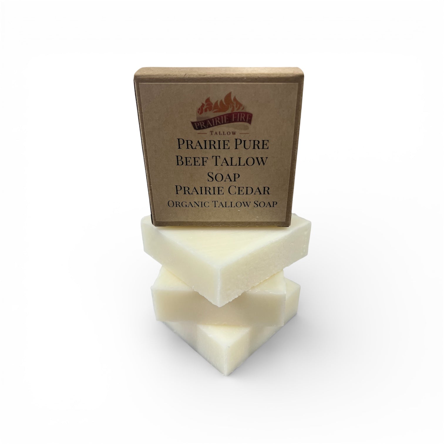 Grass Fed Beef Tallow Soap Bar 3 Pack Fragrance Free