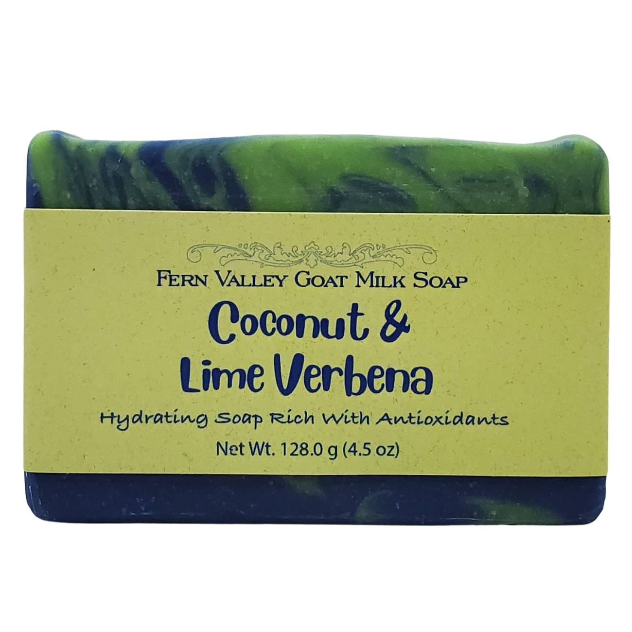 Handmade Goat Milk Soap Tropical Coconut Lime Verbena