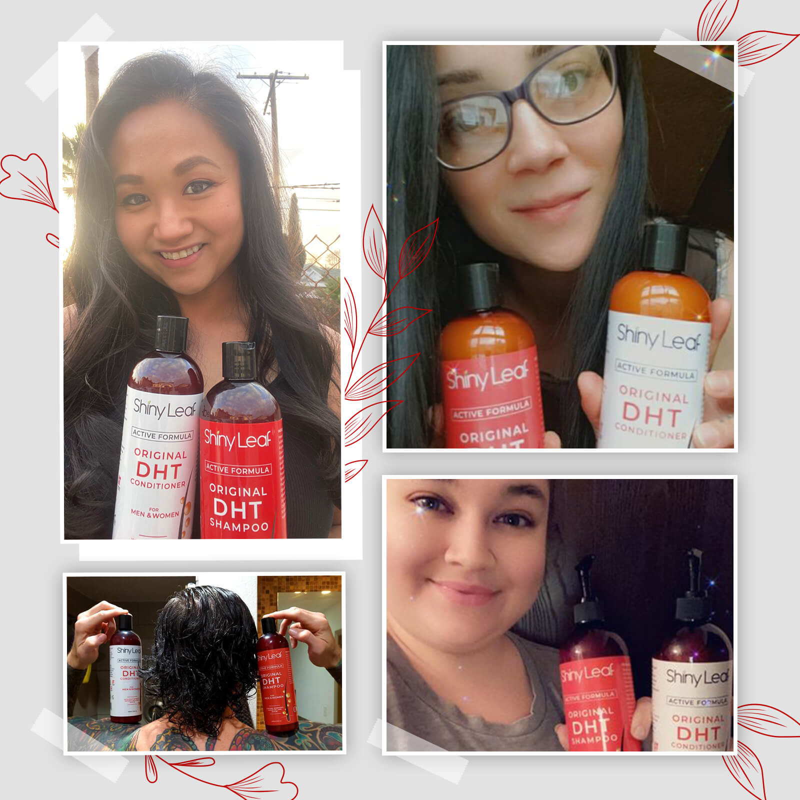 Blocker Anti Hair Loss Shampoo Conditioner Set with Biotin