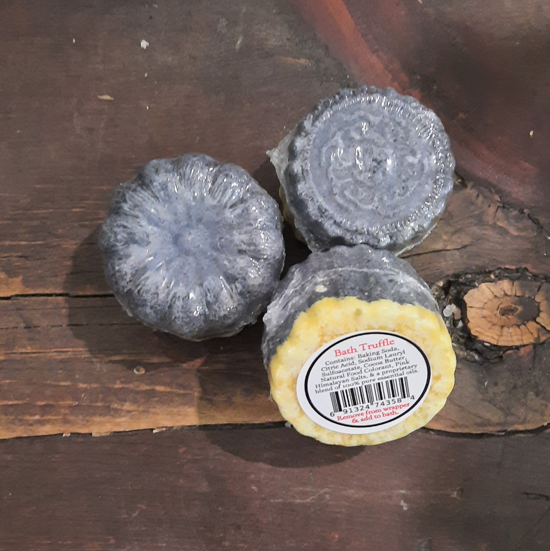 All Natural Bath Truffles Mini Bubble Bath Bombs