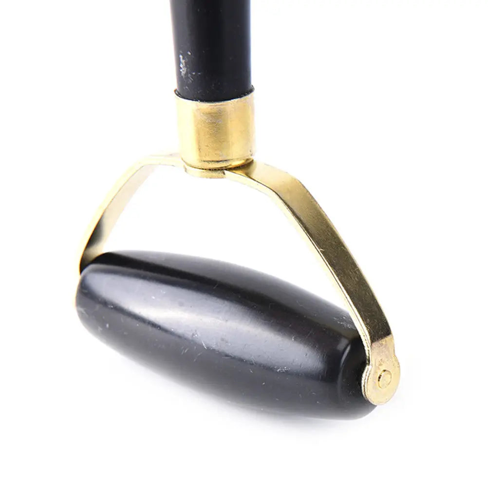Natural Obsidian Quartz Face Massage Roller Anti Wrinkle Tool