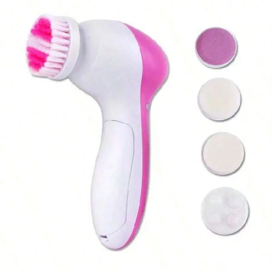 Electric Facial Cleaner 5 in 1 Face Cleansing Brush