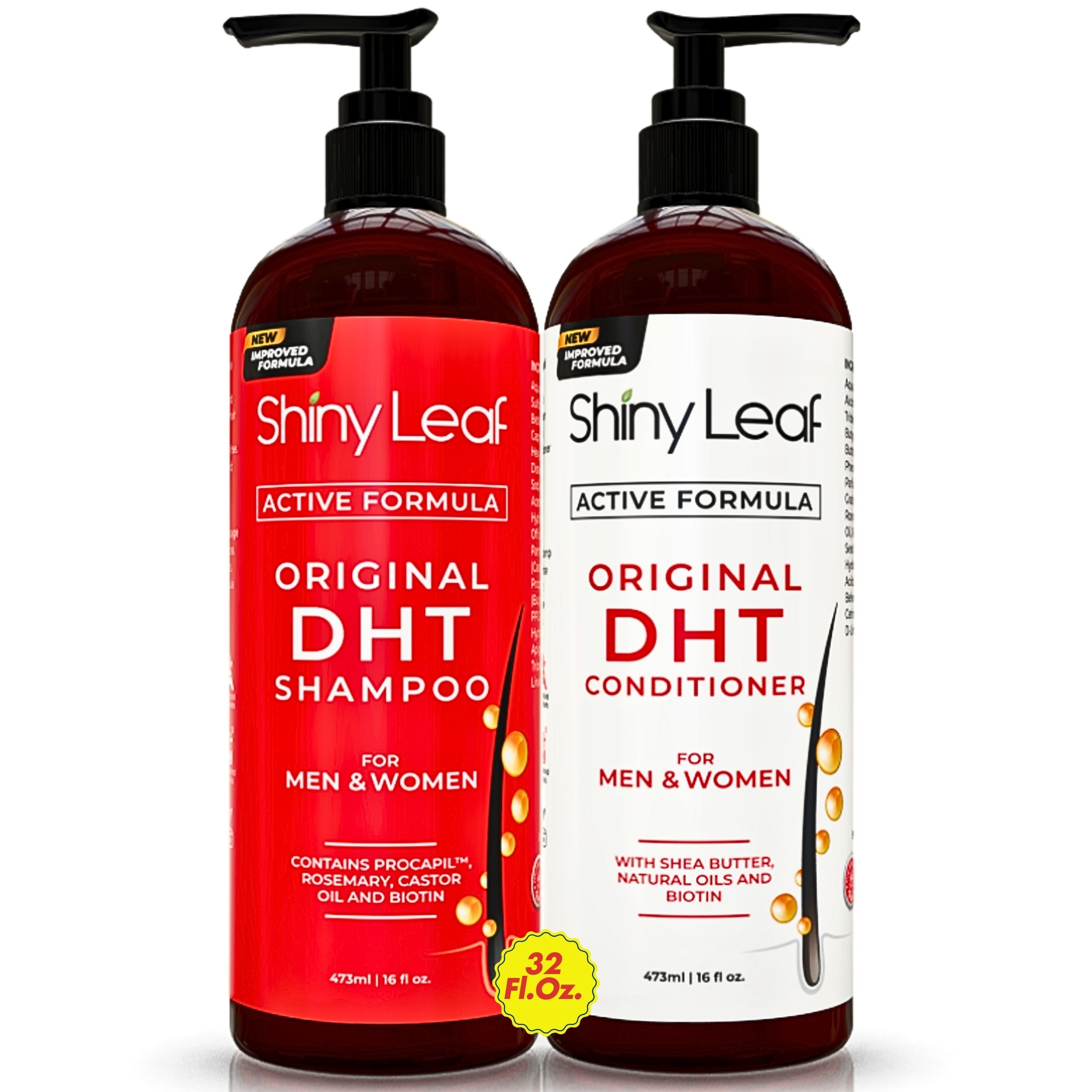 Blocker Anti Hair Loss Shampoo Conditioner Set with Biotin