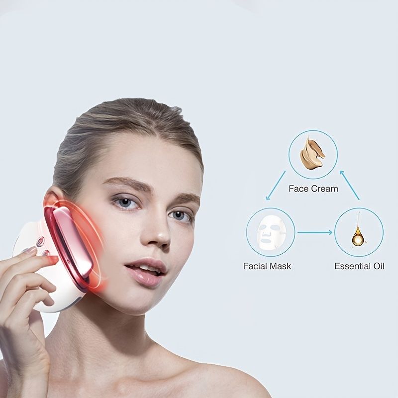 Electric Gua Sha Facial Massager 9 Modes Anti Aging Tool