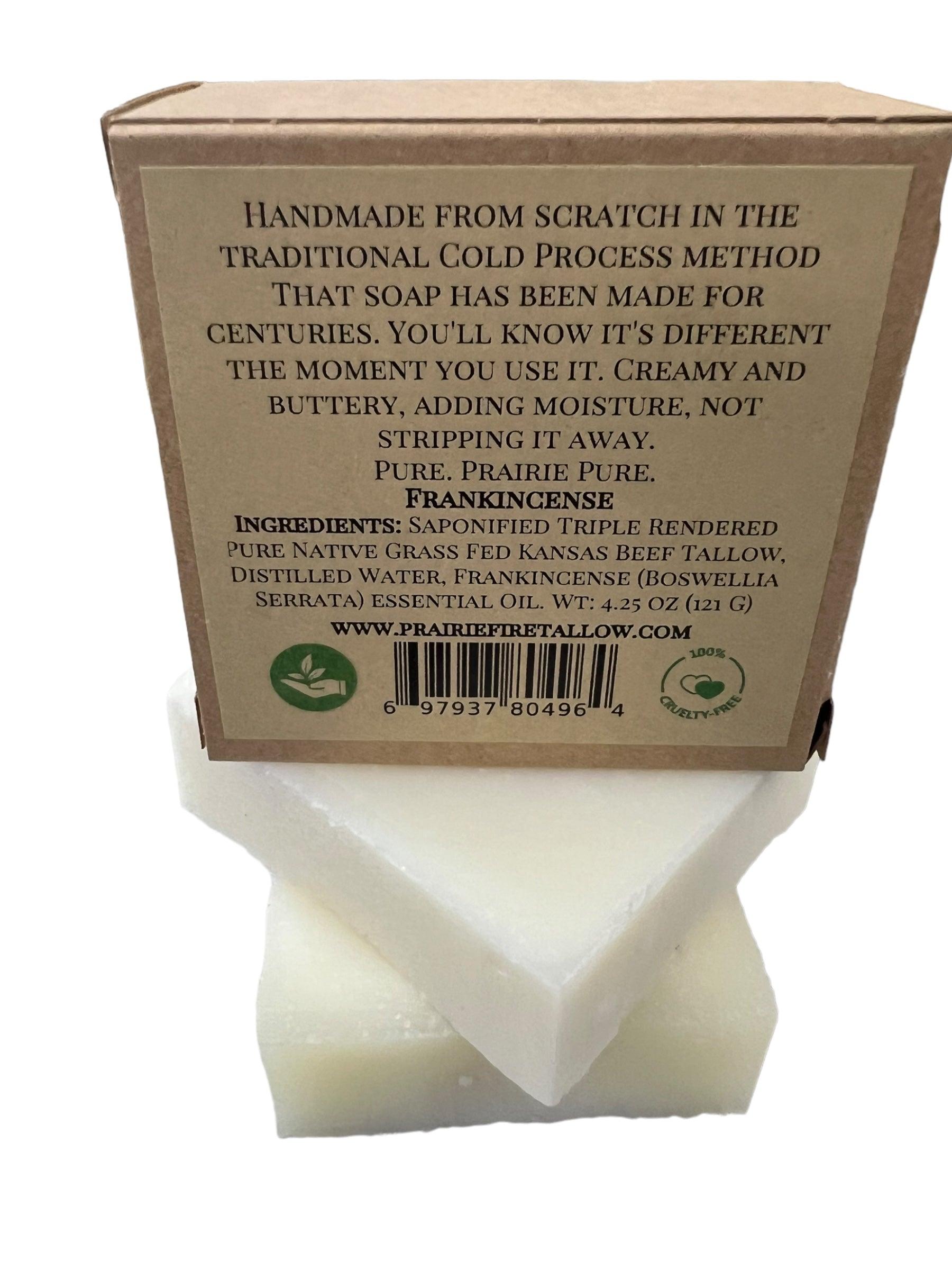 Grass Fed Beef Tallow Soap Bar 3 Pack Fragrance Free