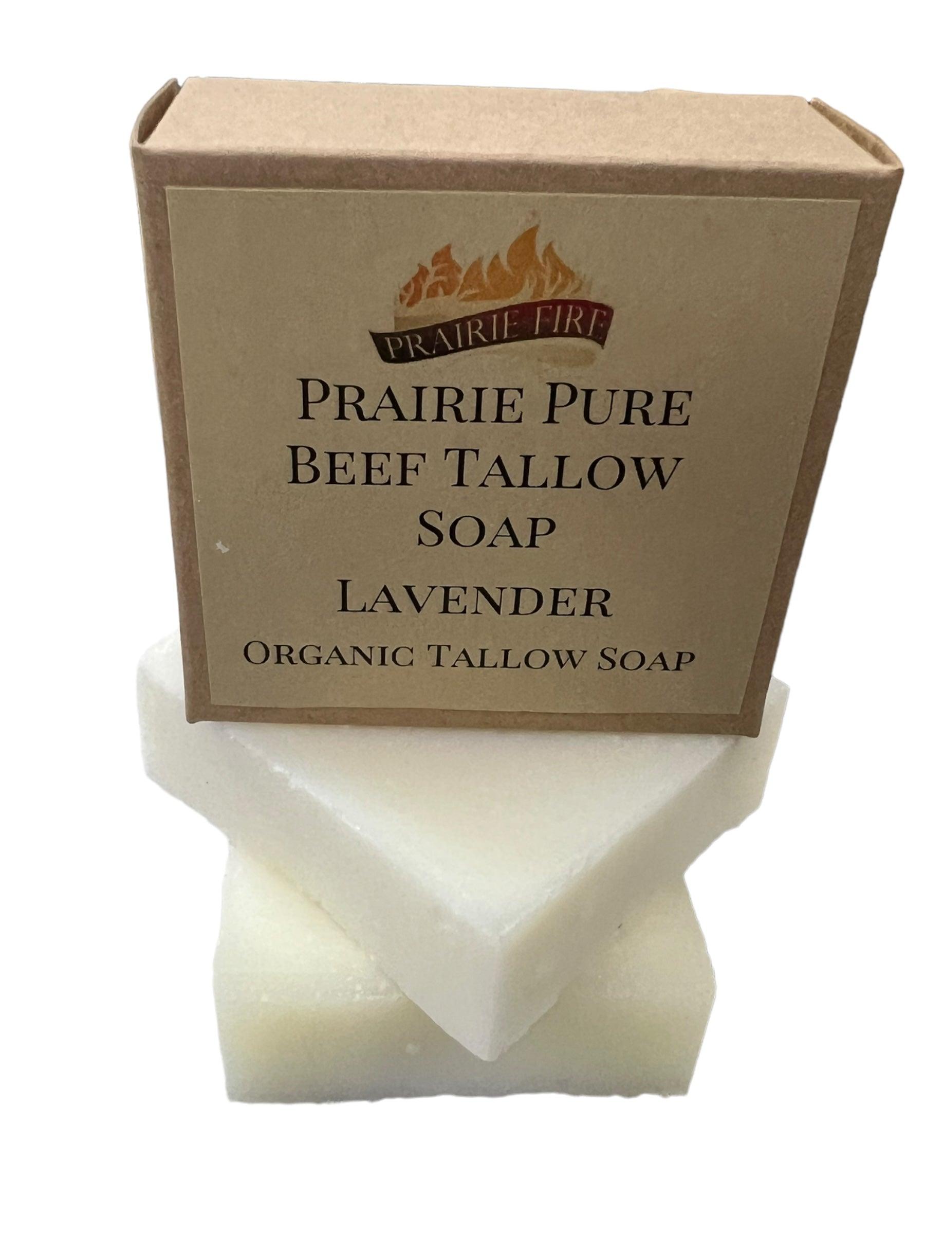 Grass Fed Beef Tallow Soap Bar 3 Pack Fragrance Free