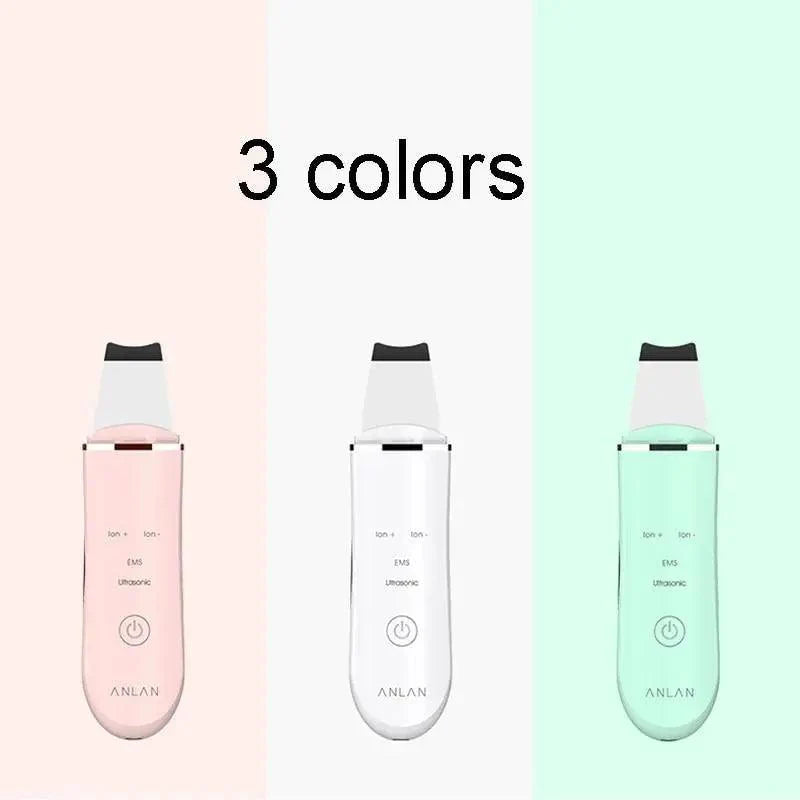 Ultrasonic Skin Scrubber Pen Face Cleansing Dead Skin Remover